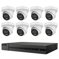 HIKVISION HILOOK 6MP INTELLISENSE CCTV BUNDLE – 8 TURRET CAMERAS + 8CH NVR