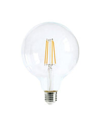 GLOBE LED ES G95 DIMM Filament 6W 6000K CLR 600 Lm - CF21DIM