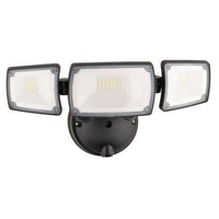 MERCATOR ONYX TRIPLE HEAD LED  SECURITY FLOOD LIGHT MXD6923BLK