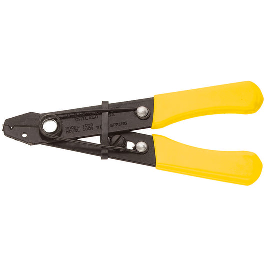 WIRE STRIPPER AND CUTTER WITH SPRING A-1004