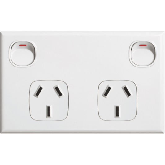 Standard Double Power Point 10 A  - DXWGPO2