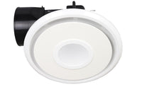 Exhaust Fan Round 240mm White + Light - H200-7L