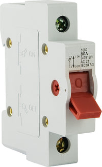 1 Pole 80A Main Switch - MS1P80A
