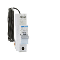 Hager Single Pole RCBO 6kA- 16A C- Curve - HAGADC916T