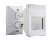Adjustable 3 Wire Infrared Motion Sensor w/manual override 120D - SENS007