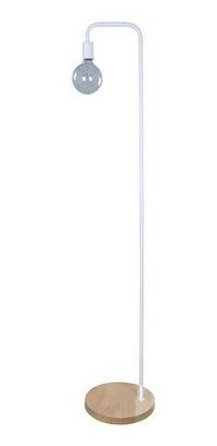 FLOOR ES HOOK H1610mm w/blonde wood - SLIM-F1