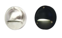 Outdoor LED Eyelid Step Lights Black 12V - STE3