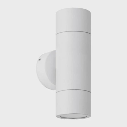 Fremantle Outdoor Up/Down Wall Light White - 206127 - ARCK Electrical Wholesale Supplies