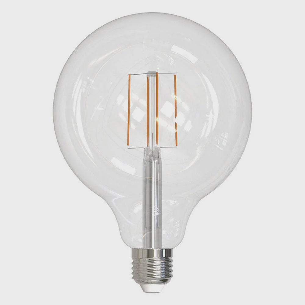 Bulb G125 LED Filament Globe ES 240V 7.5W Clear 5000K  - 205957 - ARCK Electrical Wholesale Supplies