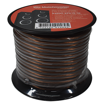 Matchmaster 10m Premium 2 Core - 04MM-SPK15-10 - ARCK Electrical Wholesale Supplies