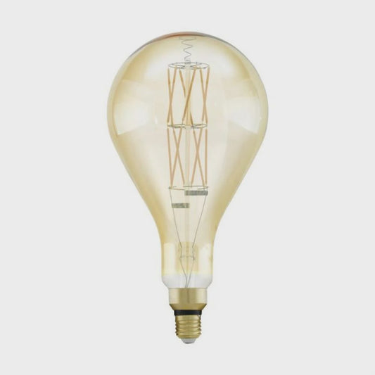 Bulb LED PS160 Globe ES 240V 8W Warm White 2100K / Amber - 110111 - ARCK Electrical Wholesale Supplies