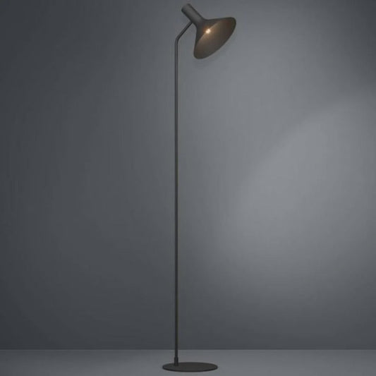 MORESCANA Floor Lamp 1 Light Black Steel - 390222N - ARCK Electrical Wholesale Supplies