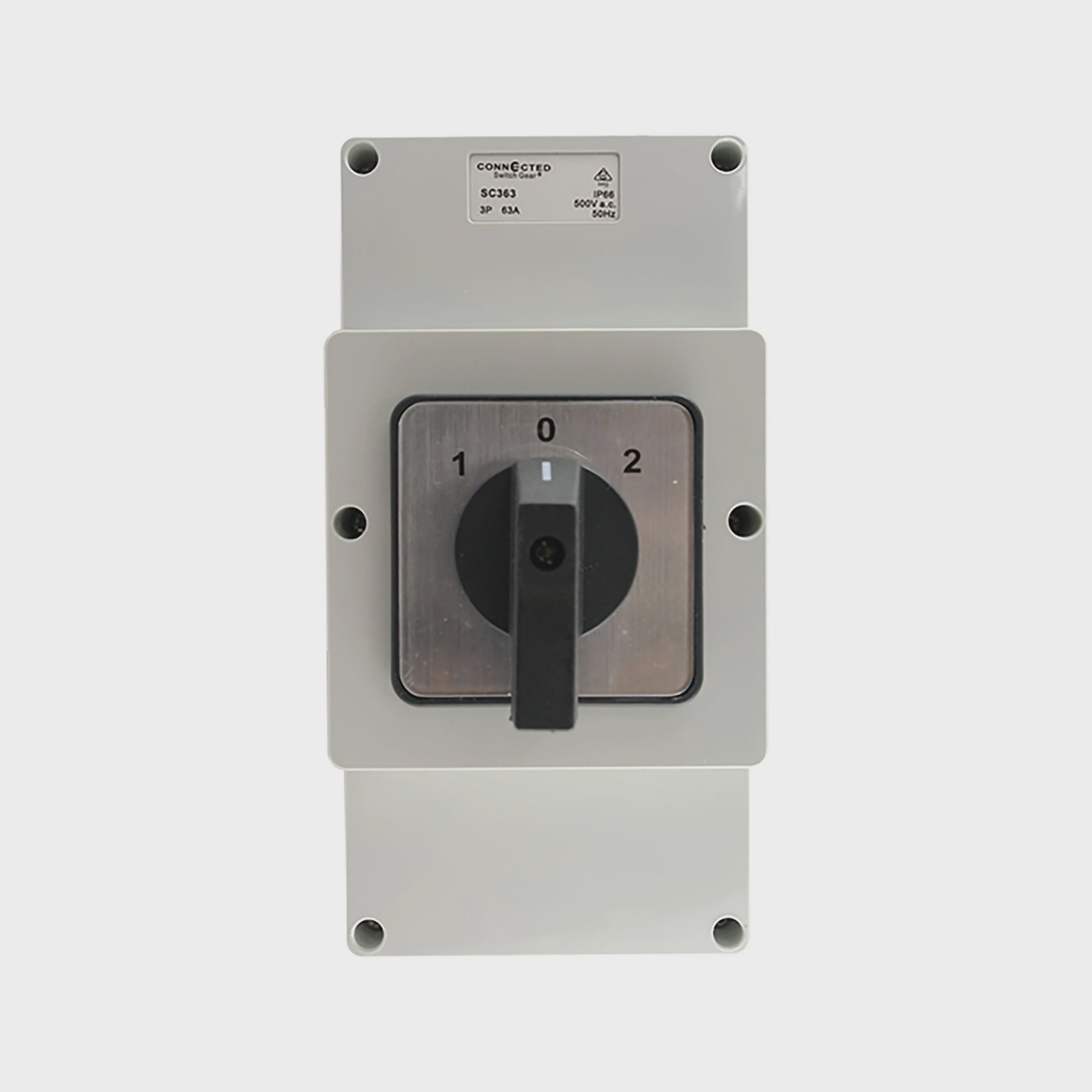 IP66 Changeover Switch 3 Pole 500V AC 63A - SC363 - ARCK Electrical Wholesale Supplies