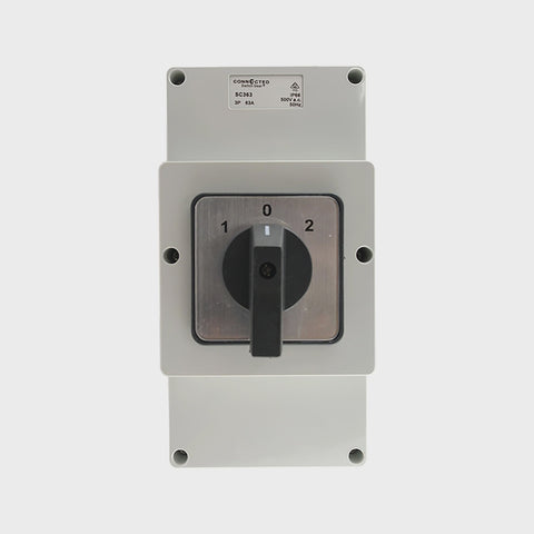 IP66 Changeover Switch 3 Pole 500V AC 63A - SC363 - ARCK Electrical Wholesale Supplies