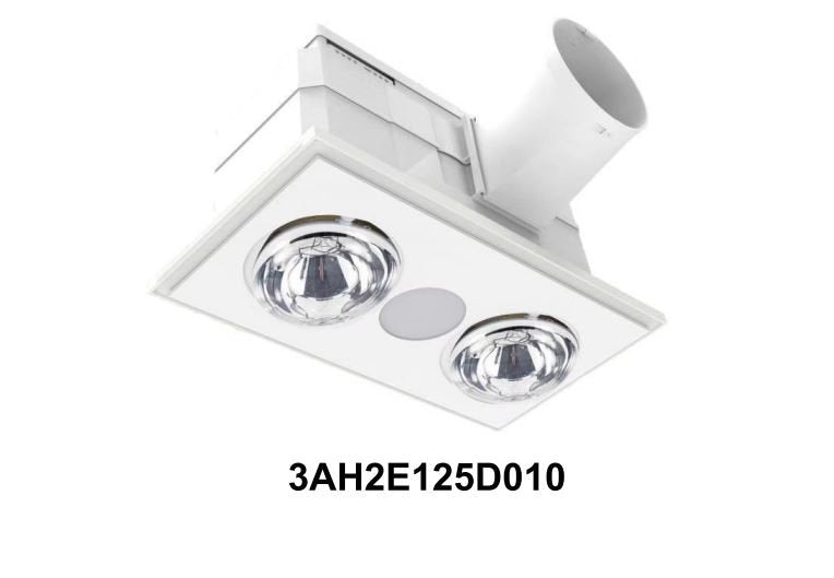 3A Lighting 2 Heat Bathroom He - 3AH2E125D10 - ARCK Electrical Wholesale Supplies