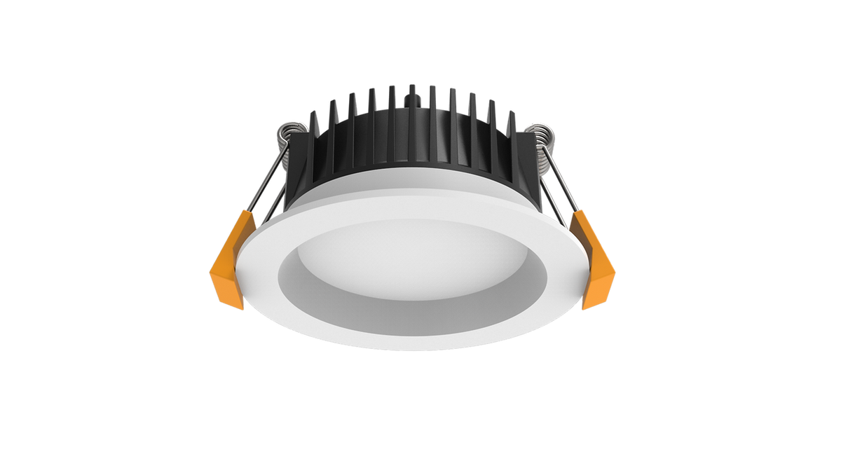3A Recessed LED Downlight SMD 13W Satin Chrome Polycarbonate 3CCT - DL1570/SCH/CCT