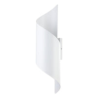 Jabaloyas Wall Sconce White Steel - 205687N