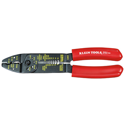 Klein Tools Multi Tool, Stripper, Crimper, Wire Cutter, 8-22 AWG- A-1001