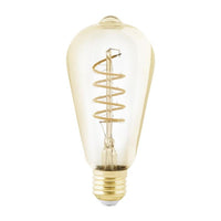 Bulb LED ST64 Globe ES 240V 4W Warm White 2000K - 110083