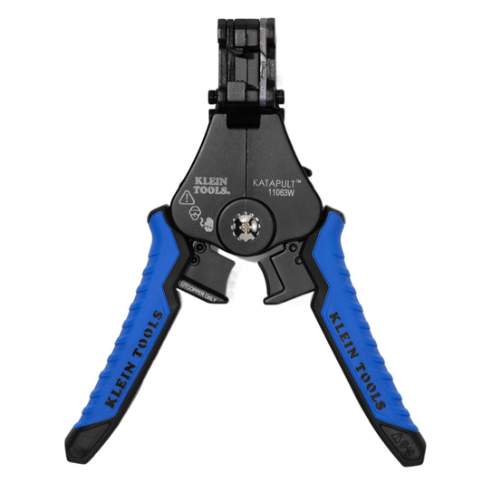 Klein Tools Katapult® Wire Stripper and Cutter for Solid and Stranded- A-11063W