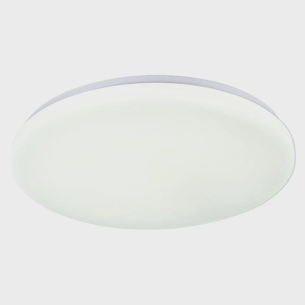 Diego Oyster 6 Lights White Steel 3 CCT - 205667 - ARCK Electrical Wholesale Supplies