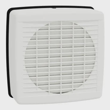 Clipsal Airflow Window Exhaust Fan, Axial, 200mm, Auto Switch - 7105AN - ARCK Electrical Wholesale Supplies