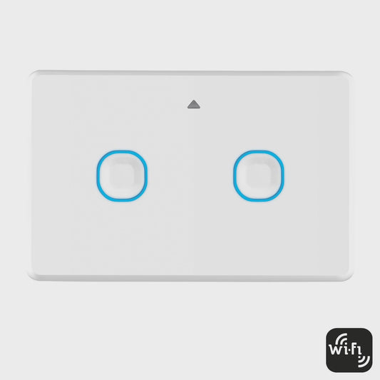 Twin Switch - SSW02G-WIFI - ARCK Electrical Wholesale Supplies
