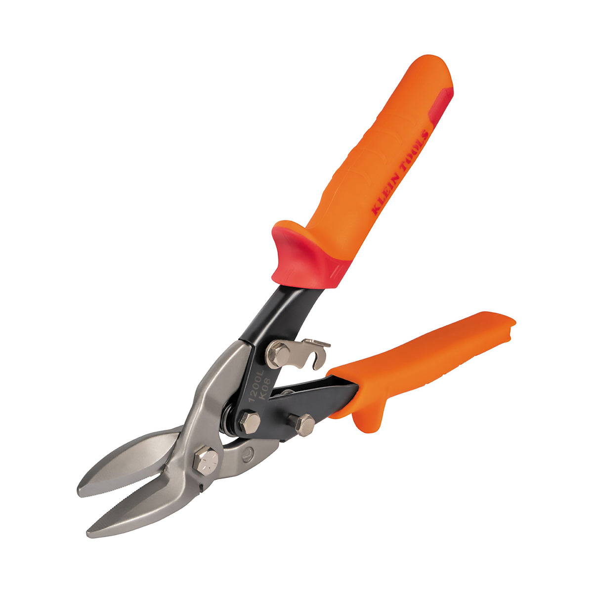 Klein Tools Aviation Snips A-1200L Left Cutting, Forged Steel Blades