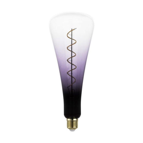 Filament Dimmable LED Globe Bulb 240V 4W ES Purple Transparent Glass 1800K - 12276