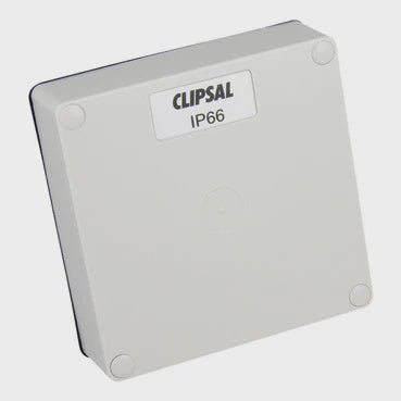Clipsal 56 Series 1 Gang Enclo - 56L1-GY - ARCK Electrical Wholesale Supplies