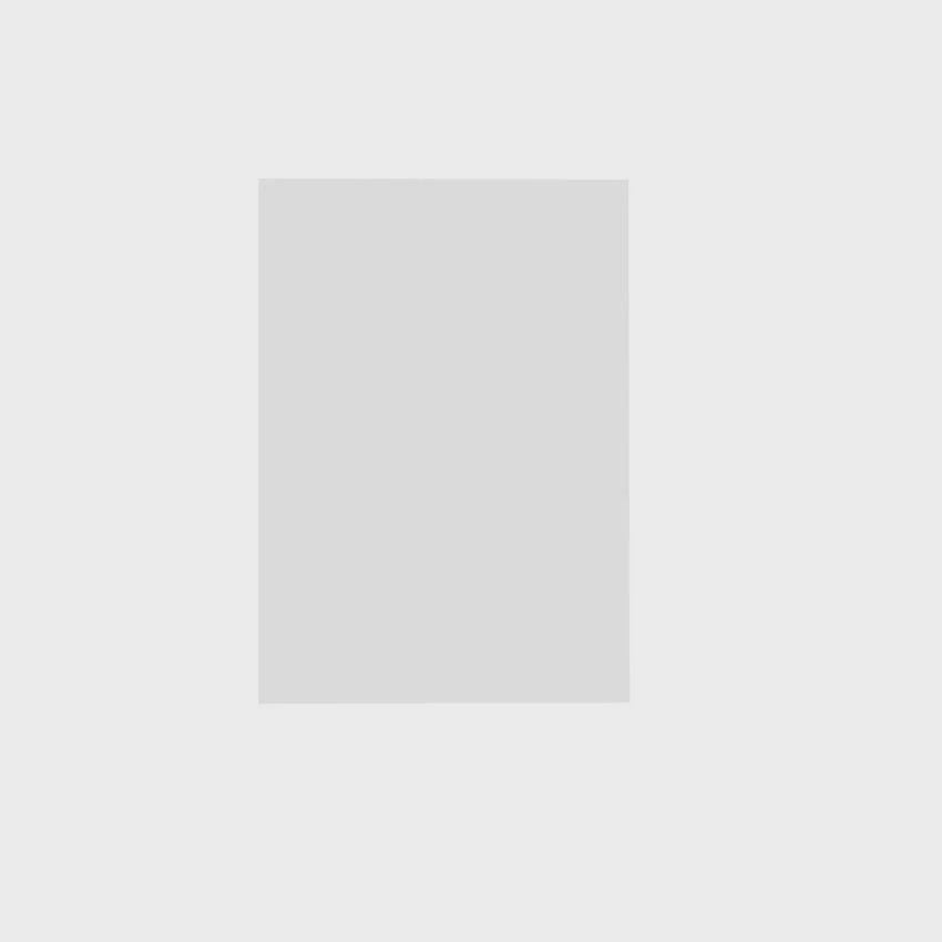 Hager Finesse Blank Plate (Gloss White) - WBQSPB - ARCK Electrical Wholesale Supplies
