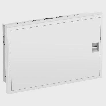 MAX9 Switchboard Enclosure Type 1, 1 Row, 17 Ways, Flush Mounted - MX9E1117F - ARCK Electrical Wholesale Supplies