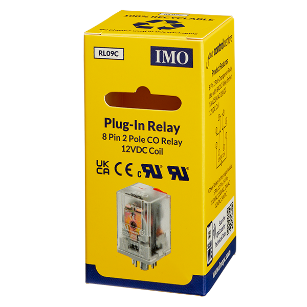 Relay 10A 2 Pole Changeover_ 8pin, 12vDC coil - RL09C - ARCK Electrical Wholesale Supplies