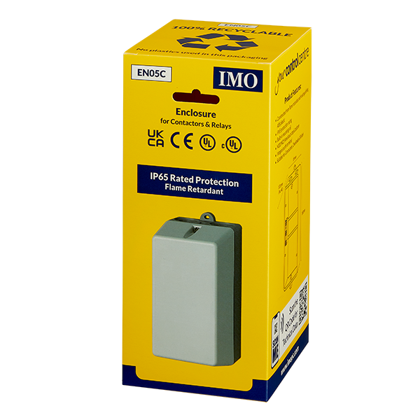 IP65 Enclosure 180x89x101mm, with integral Din Rail (P1M) - EN05C - ARCK Electrical Wholesale Supplies
