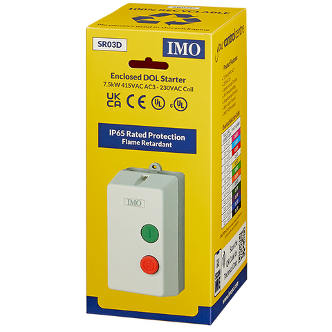 Enclosed Starter (DOL18230) 7.5kW DOL Starter - SR03D