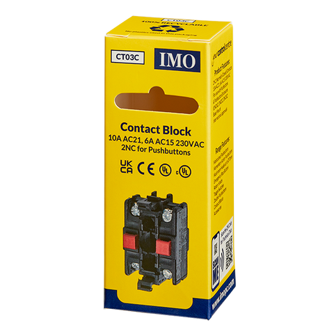 Contact Block 2NC for PB Encl. (B4TU02) - CT03C - ARCK Electrical Wholesale Supplies