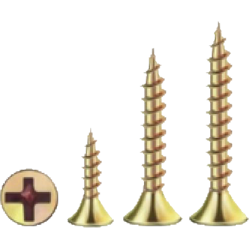 Drywall Screws 7-18x20mm - Yellow Zinc Bugle Head - DWZJ0720 - ARCK Electrical Wholesale Supplies