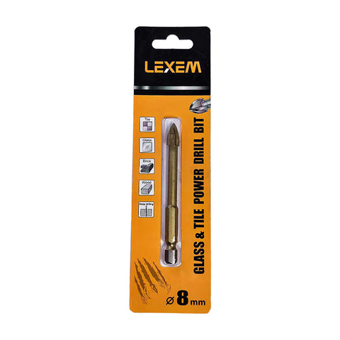 LEXEM 10mm Tile & Glass Drill - TGB10