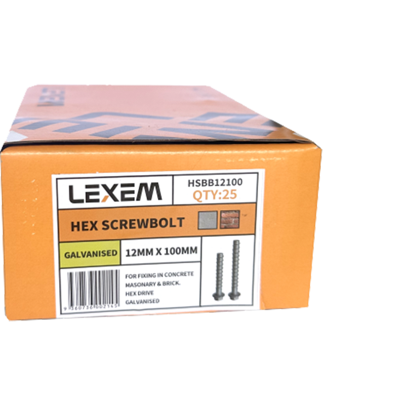 Hex Screwbolt 6x75mm - HSBB0675 - ARCK Electrical Wholesale Supplies
