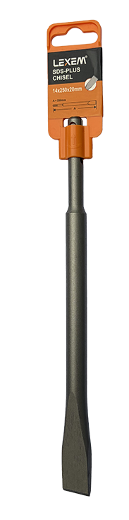 SDS PLUS FLAT CHISEL 14X250X20MM - SDSFC1425020 - ARCK Electrical Wholesale Supplies