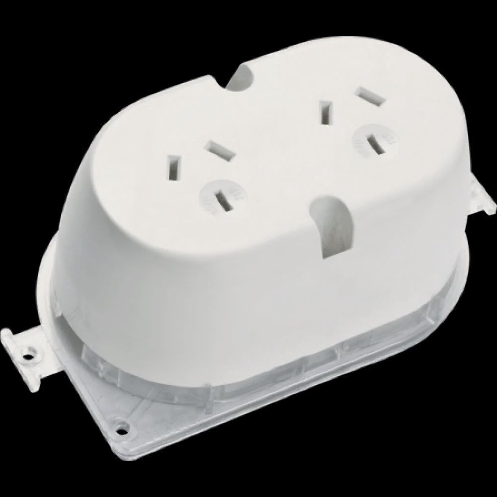 Double socket plug base - DX-PB2
