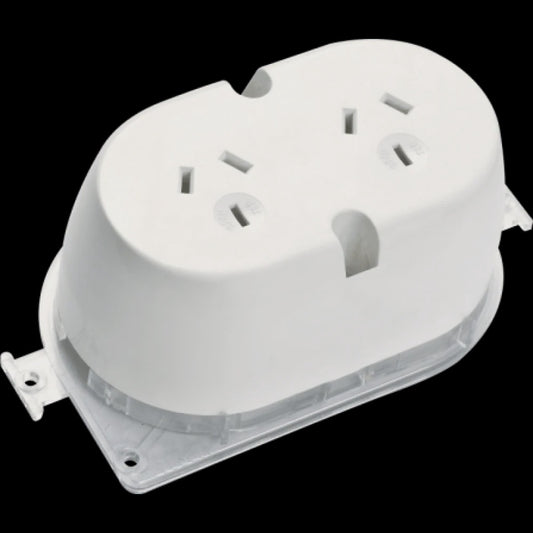 Double socket plug base - DX-PB2