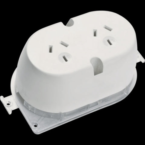 Double socket plug base - DX-PB2