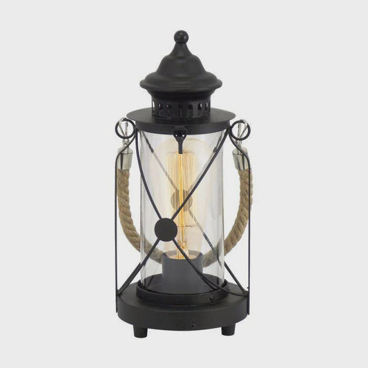 Bradford Vintage Table Lamp With Rope and Switch - 49283N - ARCK Electrical Wholesale Supplies