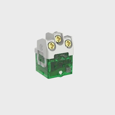 Clipsal Iconic Bell Press Switch Mechanism 10A with LED - 40MBPRLVW - ARCK Electrical Wholesale Supplies