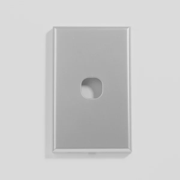 Dexton 1 Gang Light Switch Slim Range Stainless Steel Cover - DXWS1/SC