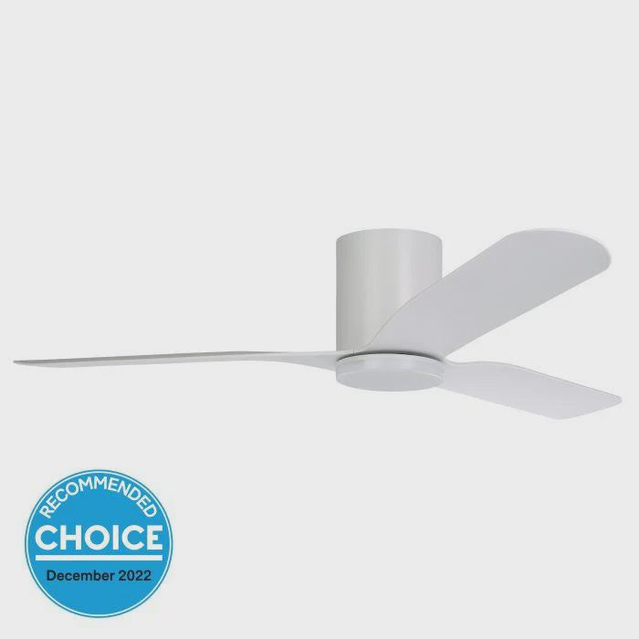 ILUKA 52 DC hugger ceiling fan with LED light - 20538301 - ARCK Electrical Wholesale Supplies