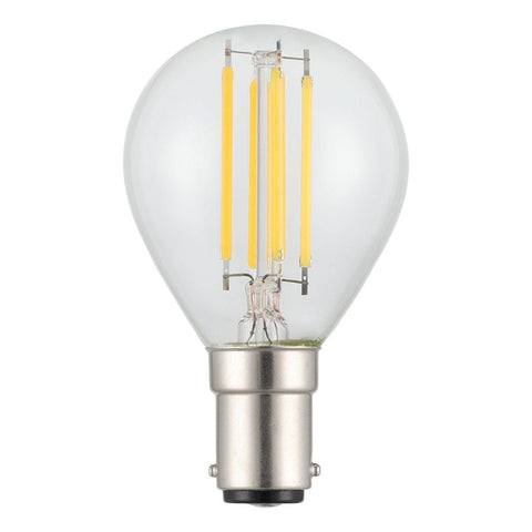 Filament Fancy Round Clear LED 4W B15 Dimmable 5000K - 206463