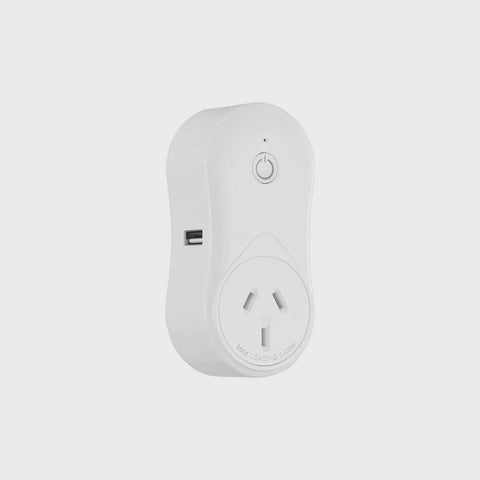 Smart Plug Pack Cleverhome with USB - 204774N - ARCK Electrical Wholesale Supplies