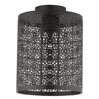 Bocal DIY Batten Fix Light Black 190mm - 203355